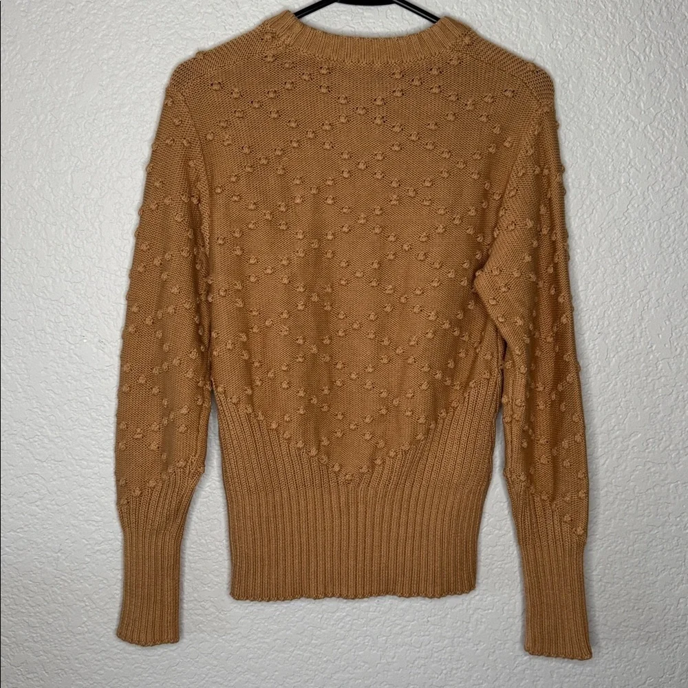Amour Vert Cherie Pom Pom Organic Cotton Sweater Scandi Girl Cottage Minimalist - Picture 8 of 8